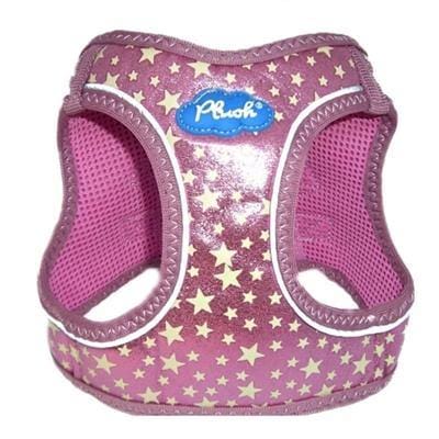 Glitter Glow Dog Harness - Pink