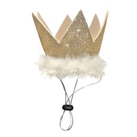 Thumbnail for Glitter Party Crown - Gold
