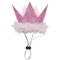 Thumbnail for Glitter Party Crown - Pink