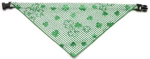 Glitter Shamrock Dog Bandana