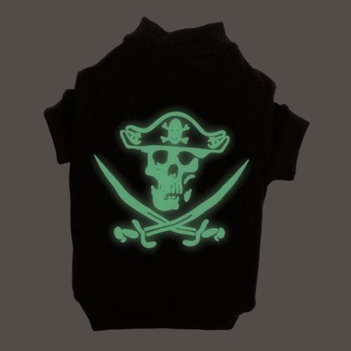 Glowing Pirate Dog Shirt
