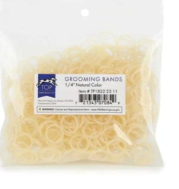 Grooming Hair Bands - Clear or Natural