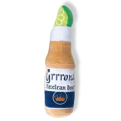 Grrrona Beer Bottle Plush Dog Toy - XL Size