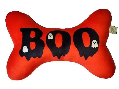 Halloween Boo Bone Dog Toy