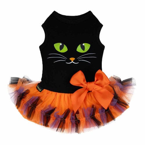 Halloween Cat Face Dress