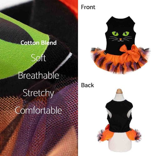 Halloween Cat Face Dress