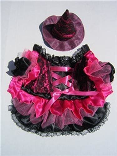 Halloween Pink Lace Witch