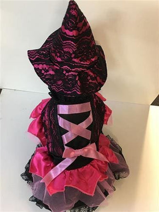 Halloween Pink Lace Witch