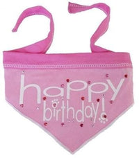 Thumbnail for Happy Birthday Girl Dog Bandana