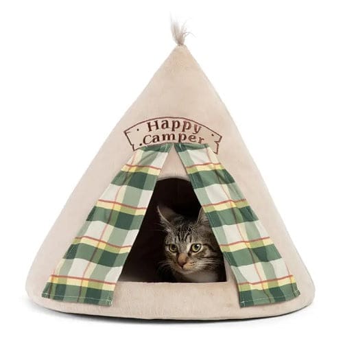 Happy Camper Meow Hut - Cat Bed