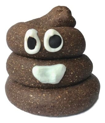 Happy Poo Emoji Dog Treat