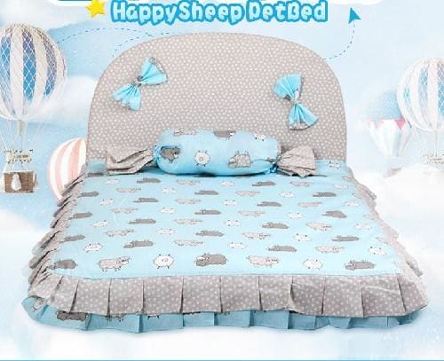 Happy Sheep Bed - Blue