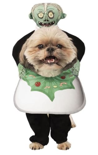 Head on a Platter Dog Costume