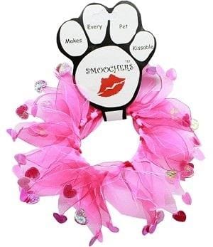 Heart Smoocher Party Dog Collar