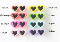 Thumbnail for Heart Sunglasses Dog Hair Barrettes