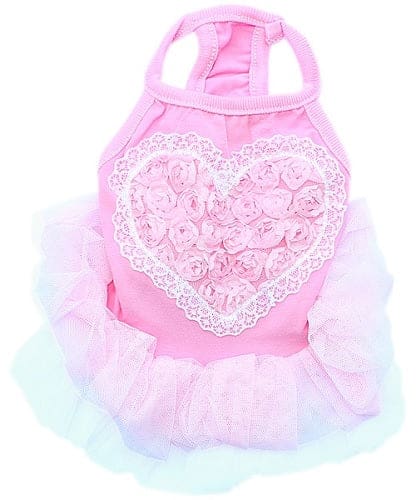 Heart Tutu Dog Dress