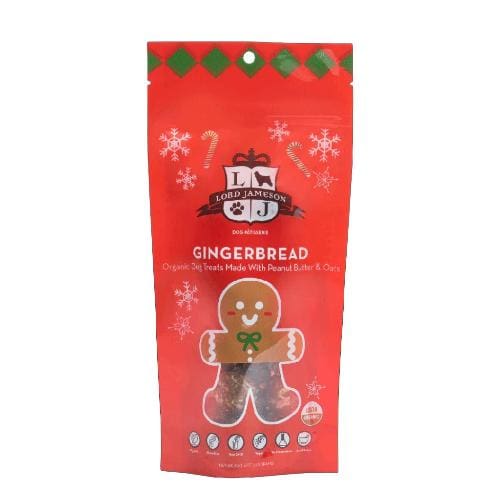 Holiday Gingerbread Dog Treats