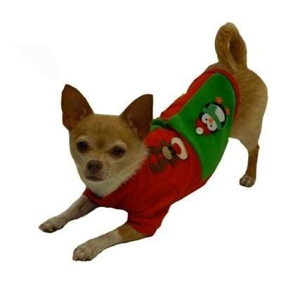 Holiday Patchwork Dog Shirt