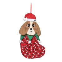 Thumbnail for Holiday Dog Christmas Stocking