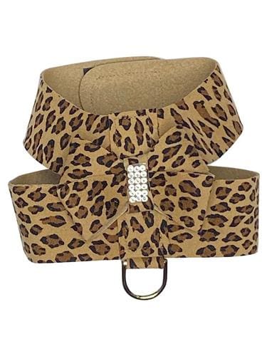 Hollywood Bow Dog Harness - Cheetah