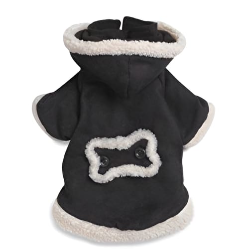 Hooded Sherpa Dog Jacket