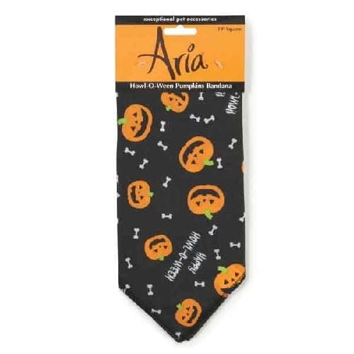 Howl O Ween Pumpkins Pet Bandana