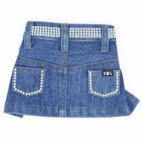 Thumbnail for Jane Denim Dog Skirt