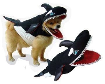 Killer Whale Pet Costume