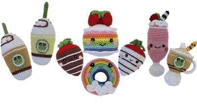 Knit Knack Sweet Tooth Toy Dog