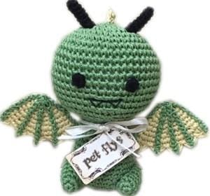 Knit Knacks Dog Toy - Drogo the Dragon