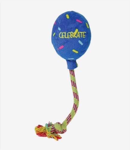 Kong Occasions Birthday Balloon Plush Dog Toy