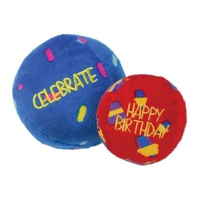 Kong Occasions Birthday Balls Plush Toy