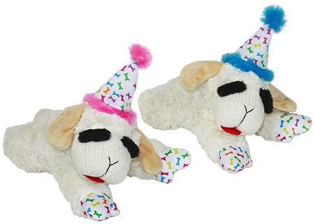 Lamb Chop Birthday Dog Toy