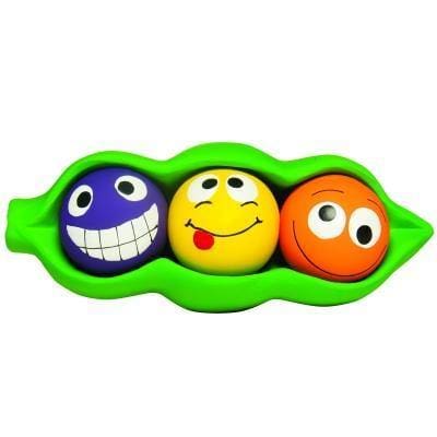 Latex Peas in a Pod Dog Toy