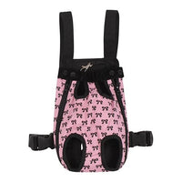 Thumbnail for Legs Out Pet Carrier - Bow Design