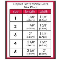 Thumbnail for Leopard Print Fashion Dog Boots - Pink