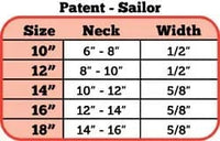 Thumbnail for Light Blue Sailor Patent Collar
