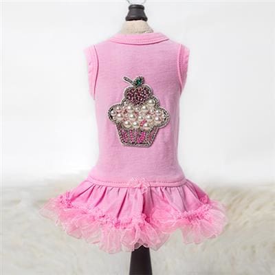 Lil Miss Cupcake Dress: Pink