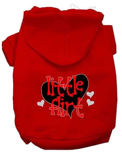 Little Flirt Dog Hoodie