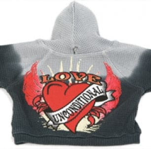 Love Unconditional Dog Hoodie