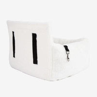 Thumbnail for Luxury Dog Car Seat Bed - Ivory