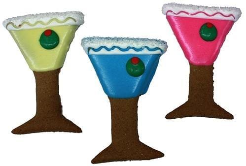 Martini Dog Cookie