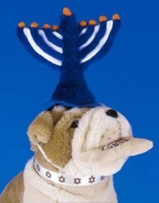 Menorah Dog Hat