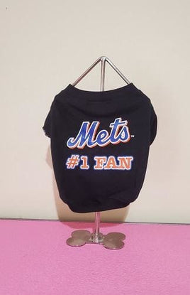 New York Mets Dog Sports Jersey-Bloomingtails Dog Boutique