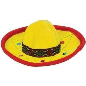 Mexican Sombrero Fiesta Dog Hat