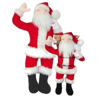 Mighty Santa Dog Toy