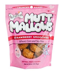 Thumbnail for Mutt Mallows Strawberry Smoochies Dog Treats