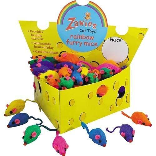 Neon Mice Cat Toy