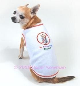 No Naked Dogs Tee