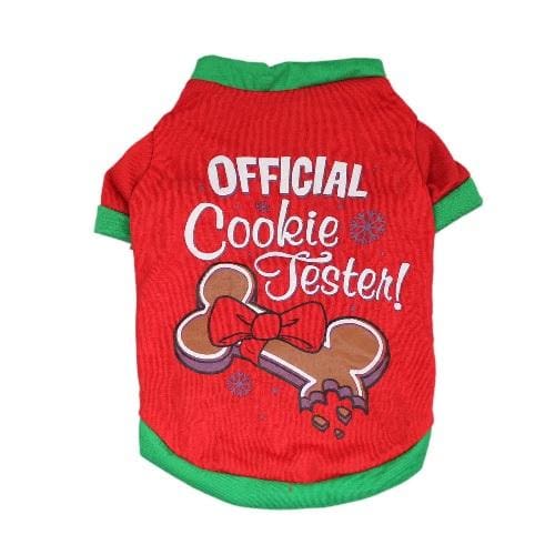 Official Cookie Tester Dog Shirt